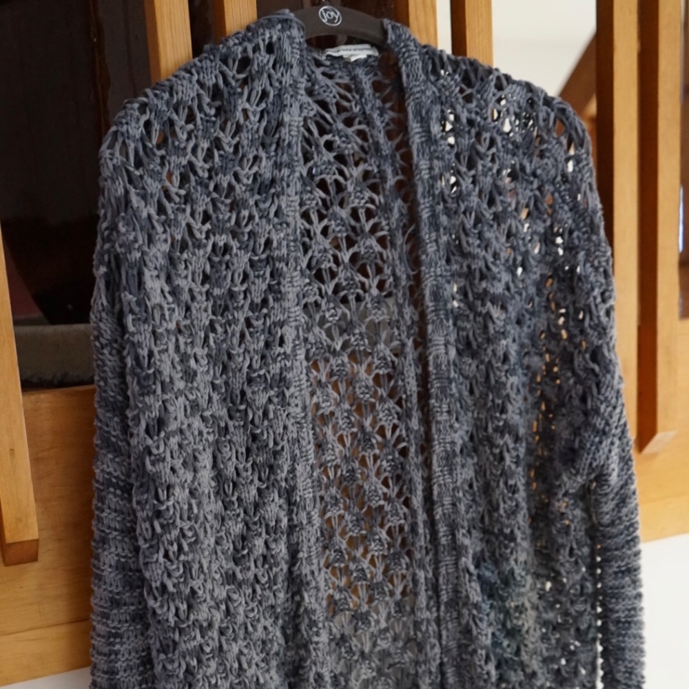 American Eagle Grey Cardigan NWT